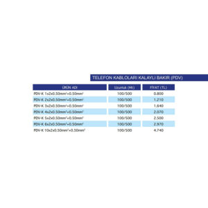 Telefon-Kabloları-Kalaylı-Bakır-PDV-K-1