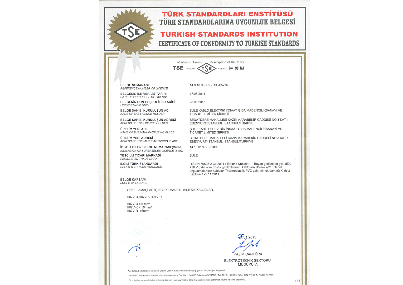 Turkish Standards Institution