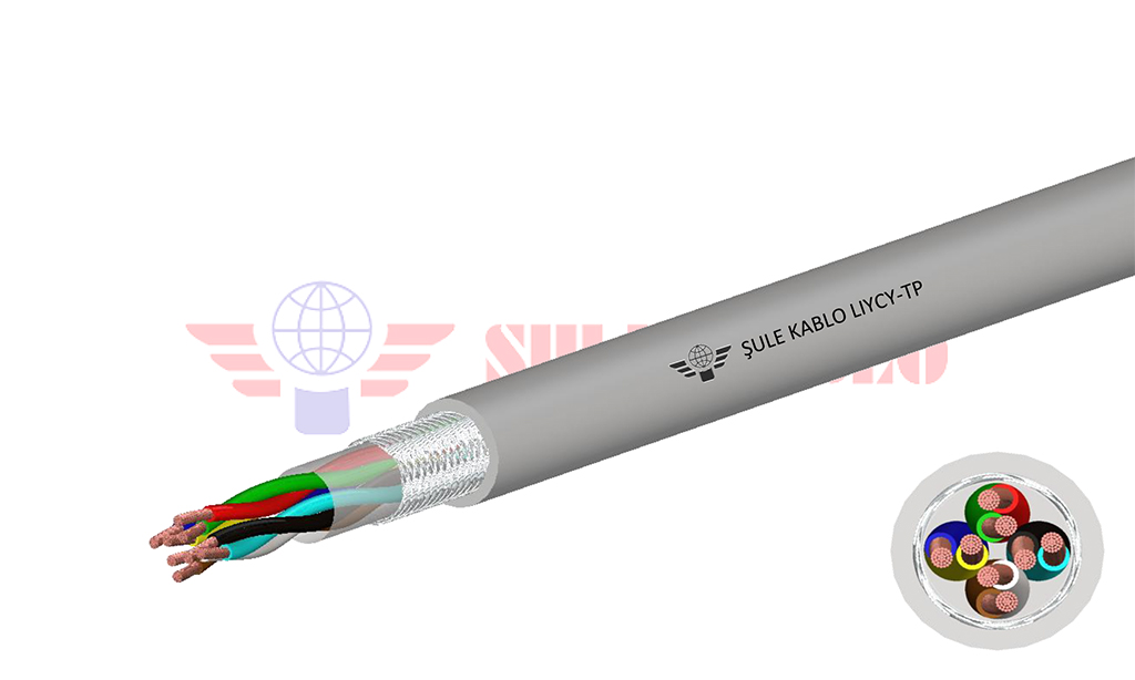 LIYCY-TP Bakır Örgü Ekranlı Bükümlü Çift Kablo