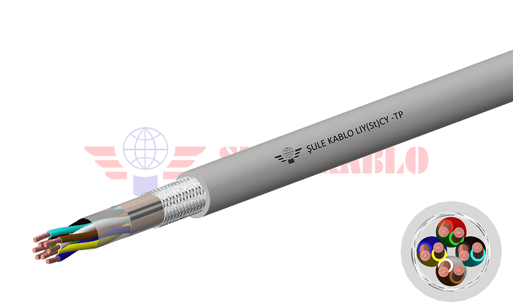 LIY(St)CY-TP Çift Ekranlı Bükümlü Çift Kablo