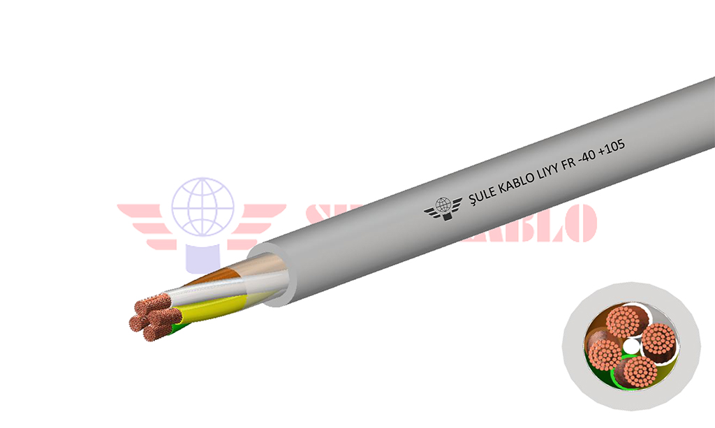 LIYY FR Aleve Dayanıklı Sinyal Kablosu
