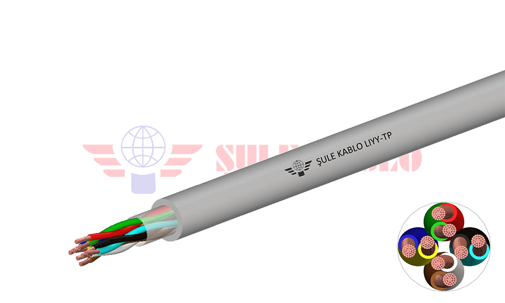 LIYY-TP Bükümlü Çift Sinyal Kablosu